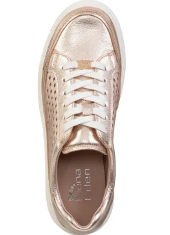 Hot ELENA EDEN Sneaker aus Nappaleder mit luftiger Perforation Damen Sneaker & Sportschuhe|Schnürschuhe