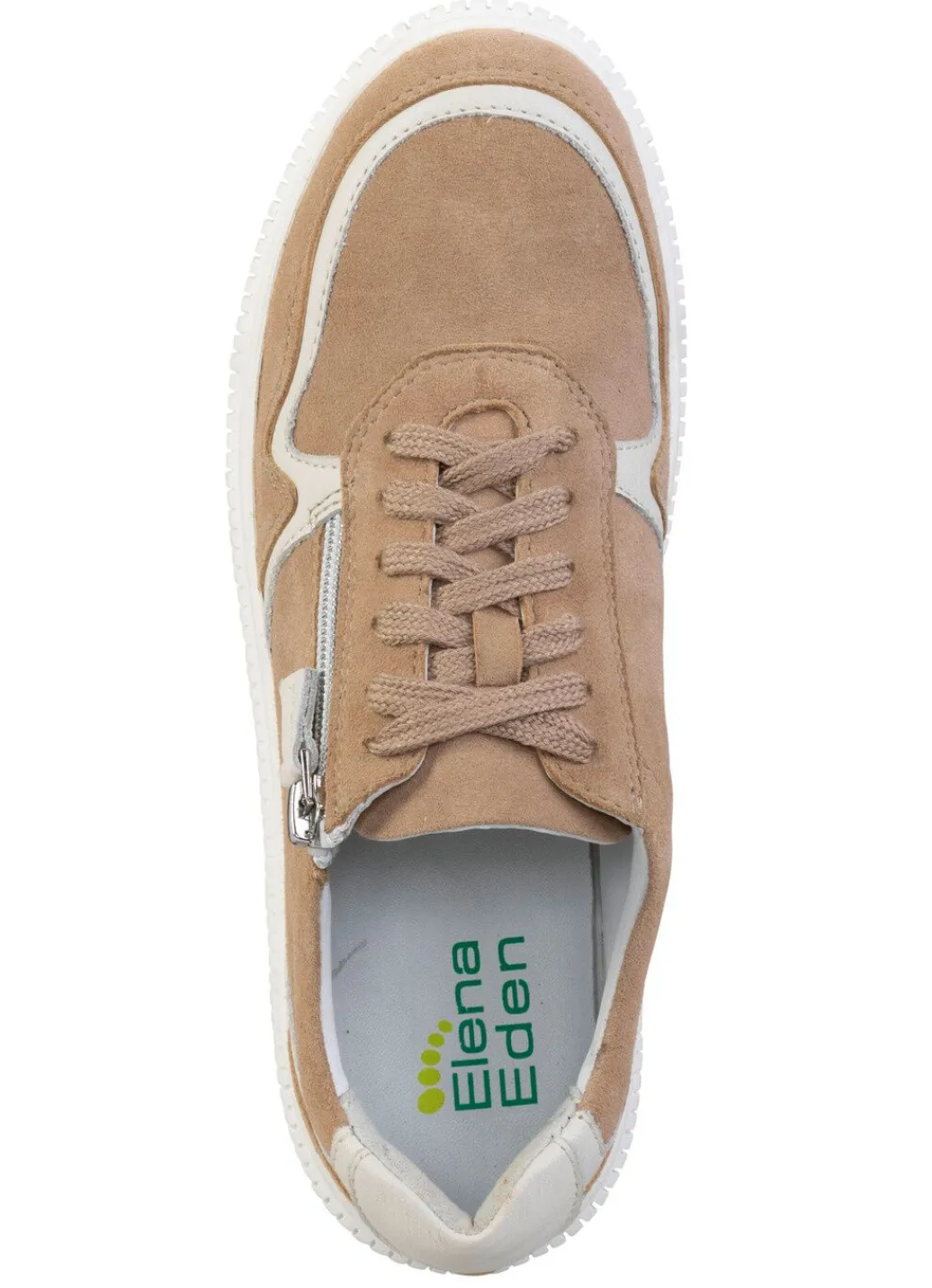Outlet ELENA EDEN Sneaker mit Kontrast-Besätzen Damen Sneaker & Sportschuhe|Schnürschuhe