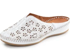 Clearance ELENA EDEN, sommerliche Damen-Clogs, Weite G, aus Leder Damen Clogs