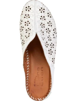 Clearance ELENA EDEN, sommerliche Damen-Clogs, Weite G, aus Leder Damen Clogs