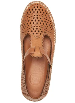 ELENA EDEN, sommerliche Damen-Slipper, Weite H, mit Klettverschluss Damen Slipper