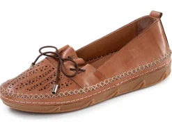Online ELENA EDEN, sommerliche Damen-Slipper, Weite G, aus Leder Damen Slipper