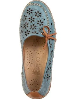 Best ELENA EDEN, sommerliche Damen-Slipper, Weite H, mit herausnehmbarem Fußbett Damen Slipper