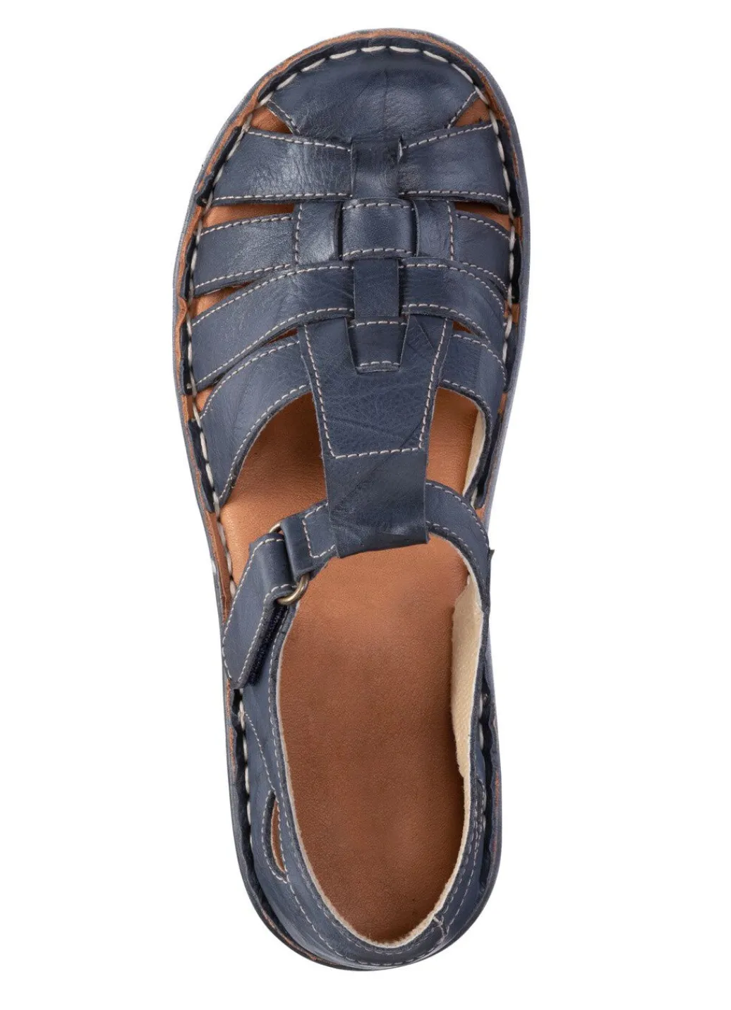 Hot ELENA EDEN, sommerliche Damen-Slipper, Weite G, mit Klettspange Damen Sneaker & Sportschuhe|Slipper