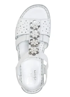 Clearance ELENA EDEN, sommerliche Damen-Sandalen, Weite G, aus Leder Damen Sandalen