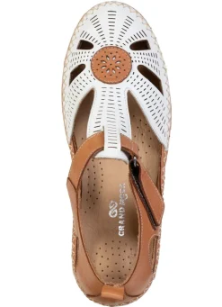 Outlet ELENA EDEN, sommerliche Damen-Slipper, Weite H, mit herausnehmbarem Fußbett Damen Slipper