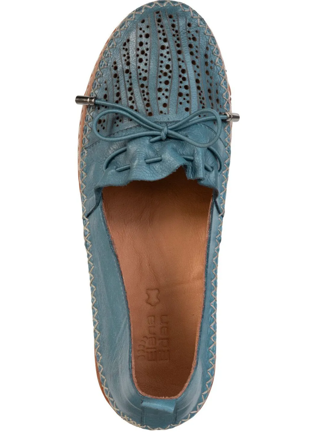 Best ELENA EDEN, sommerliche Damen-Slipper, Weite G, aus Leder Damen Slipper