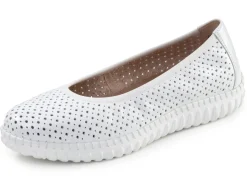 New ELENA EDEN, sommerliche Damen-Ballerinas, Weite G, mit herausnehmbarem Fußbett Damen Ballerinas