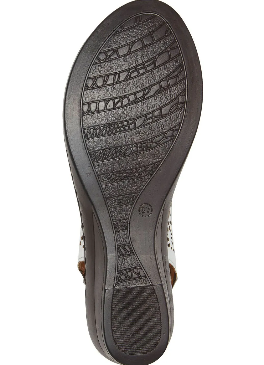 ELENA EDEN, sommerliche Damen-Sandaletten, Weite G, aus Leder Damen Sandalen