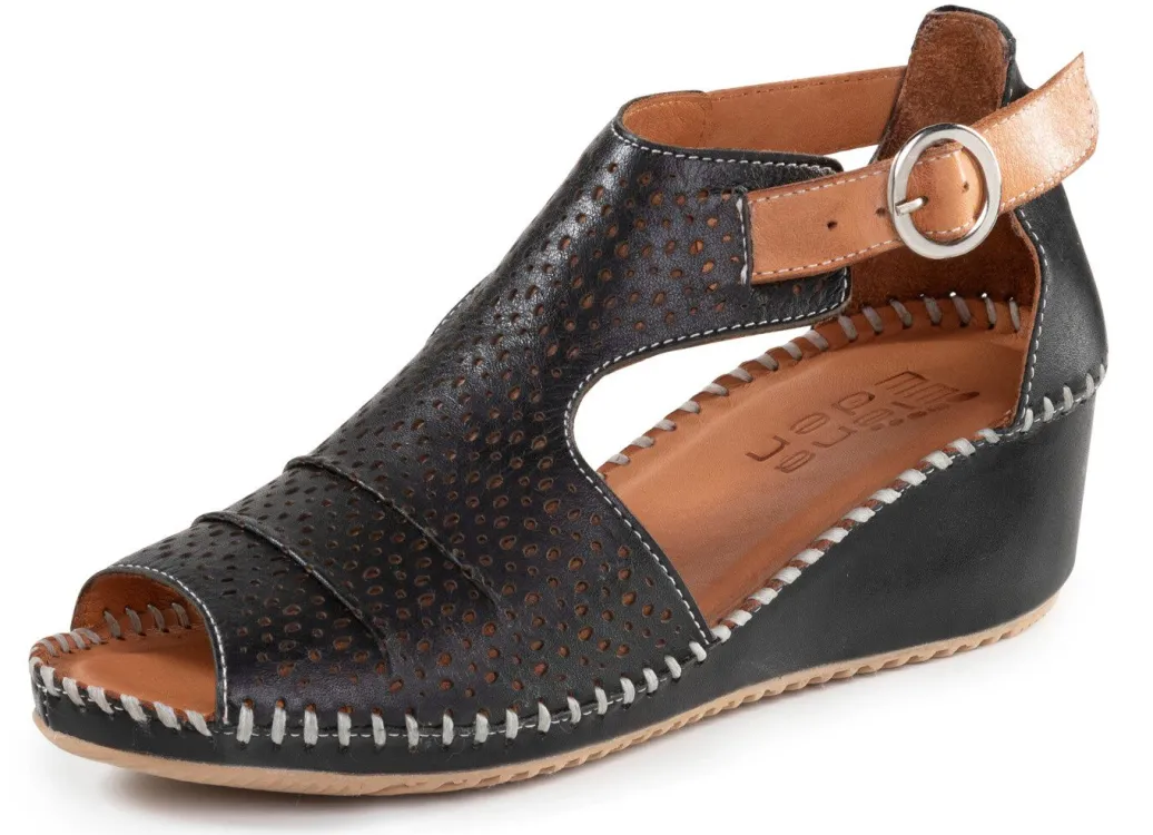 ELENA EDEN, sommerliche Damen-Sandaletten, mit verstellbarer Schließe Damen Sandalen