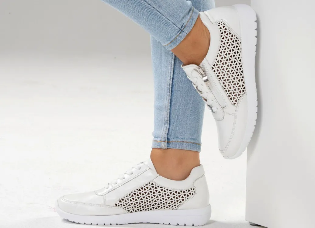 Clearance ELENA EDEN, sommerliche Damen-Sneaker, Weite G, mit herausnehmbarem Fußbett Damen Sneaker & Sportschuhe|Schnürschuhe