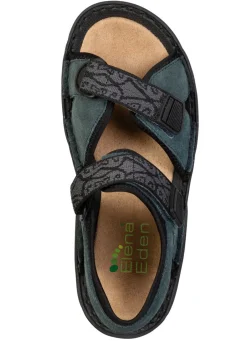 Discount ELENA EDEN, sportliche Damen-Sandalen, Weite G, mit Klettverschluss Damen Sandalen