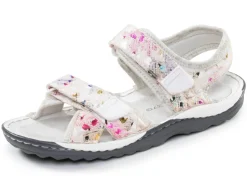 New ELENA EDEN, sportliche Damen-Sandalen, Weite G, mit Klettverschluss Damen Sandalen