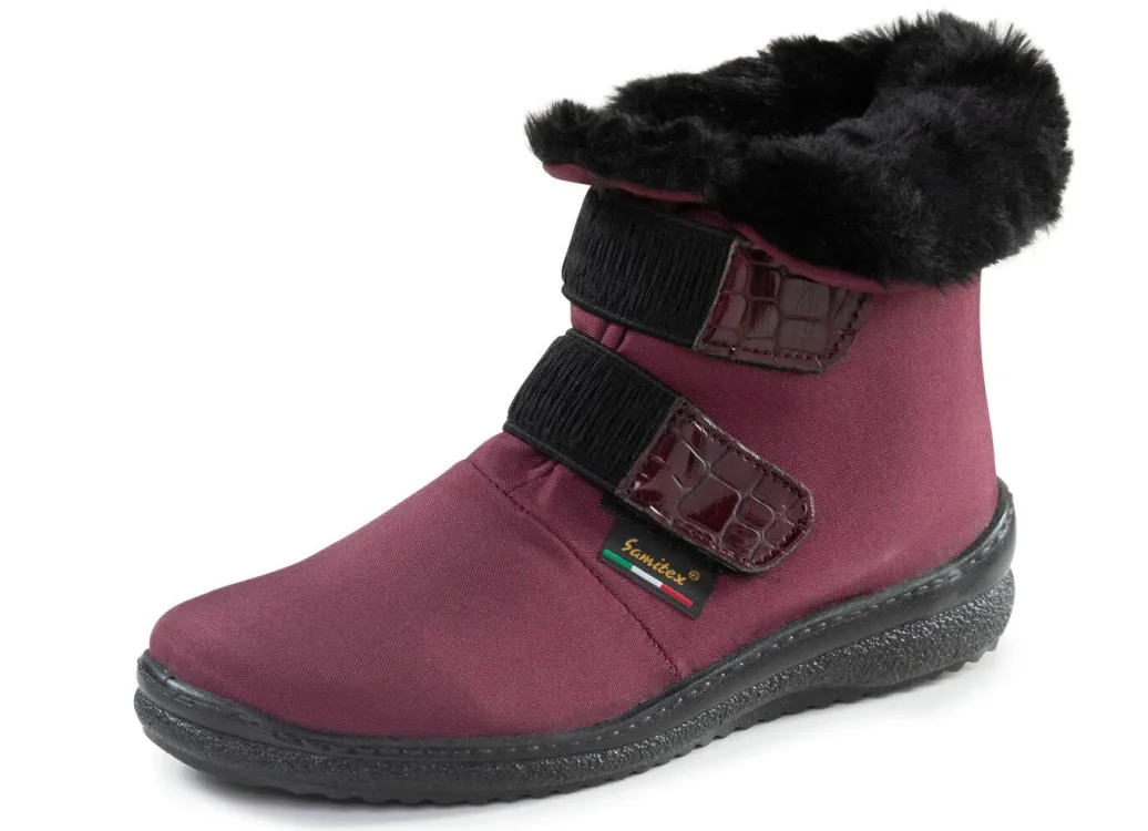 Sale ELENA EDEN Stiefelette aus weichem Textilmaterial Damen Winterschuhe|Stiefel & Stiefeletten