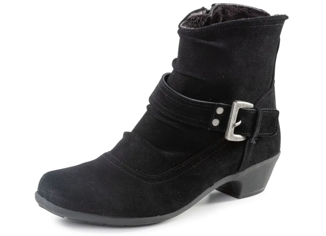 Discount ELENA EDEN Stiefelette mit flotter Raffung und Zier-Schließe Damen Stiefel & Stiefeletten