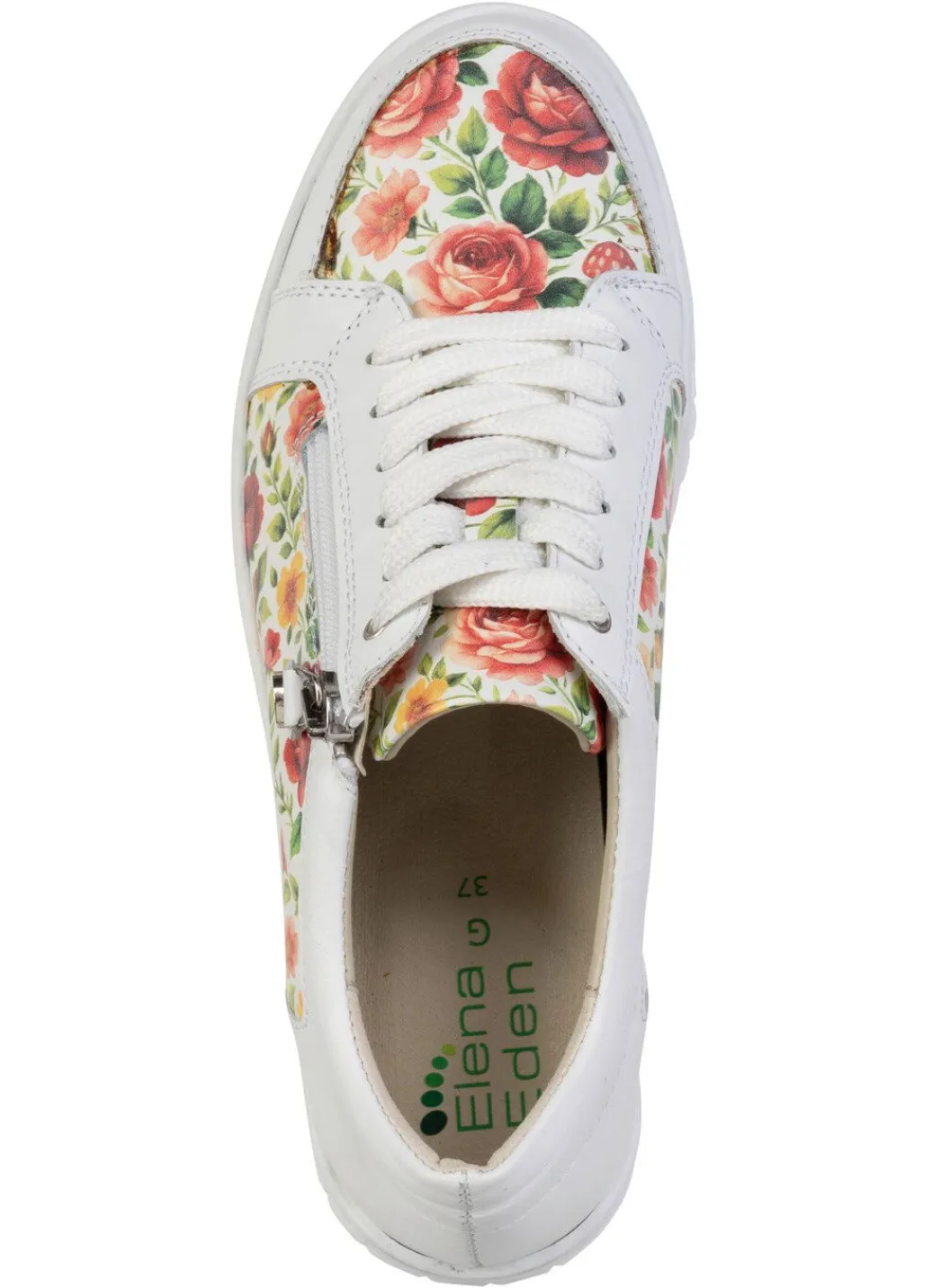 Sale ELENA EDEN, stilvolle Damen-Sneaker, Weite G, mit herausnehmbarem Fußbett Damen Sneaker & Sportschuhe|Schnürschuhe