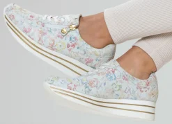 ELENA EDEN, stilvolle Damen-Sneaker, Weite G, mit herausnehmbarem Fußbett Damen Sneaker & Sportschuhe|Schnürschuhe