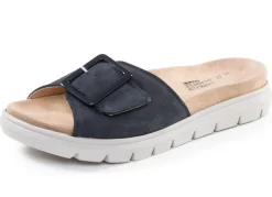 New ELENA EDEN, stylische Damen-Pantoletten, Weite H, mit herausnehmbarem Fußbett Damen Pantoletten