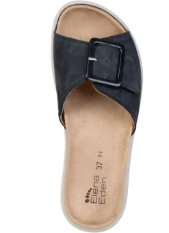 New ELENA EDEN, stylische Damen-Pantoletten, Weite H, mit herausnehmbarem Fußbett Damen Pantoletten