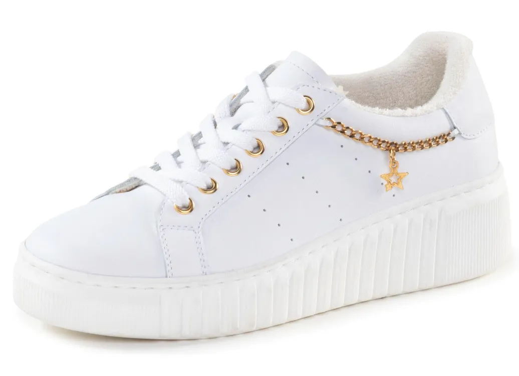 Best ELENA EDEN, stylische Damen-Sneaker, Weite G, herausnehmbares Fußbett Damen Sneaker & Sportschuhe|Schnürschuhe