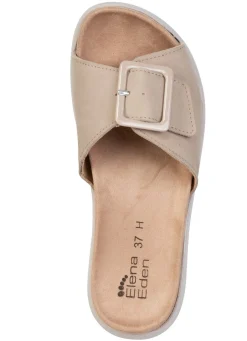 Online ELENA EDEN, stylische Damen-Pantoletten, Weite H, mit herausnehmbarem Fußbett Damen Pantoletten