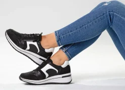 Hot ELENA EDEN, sytlische Damen-Sneaker, Weite H, mit herausnehmbarem Fußbett Damen Sneaker & Sportschuhe|Schnürschuhe