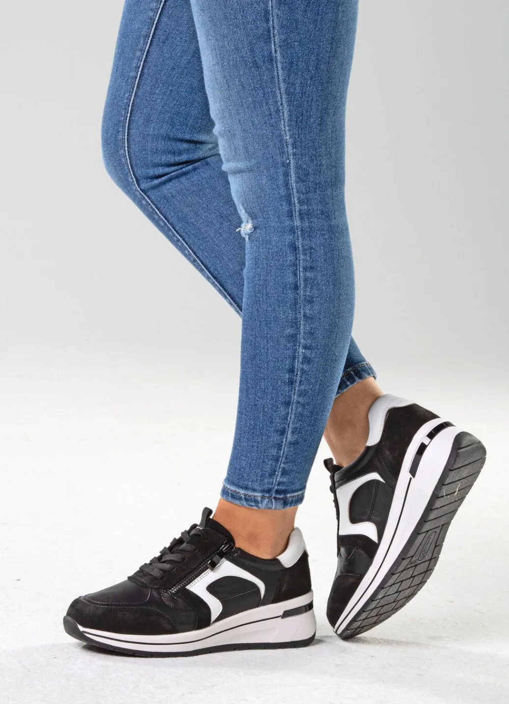 Hot ELENA EDEN, sytlische Damen-Sneaker, Weite H, mit herausnehmbarem Fußbett Damen Sneaker & Sportschuhe|Schnürschuhe