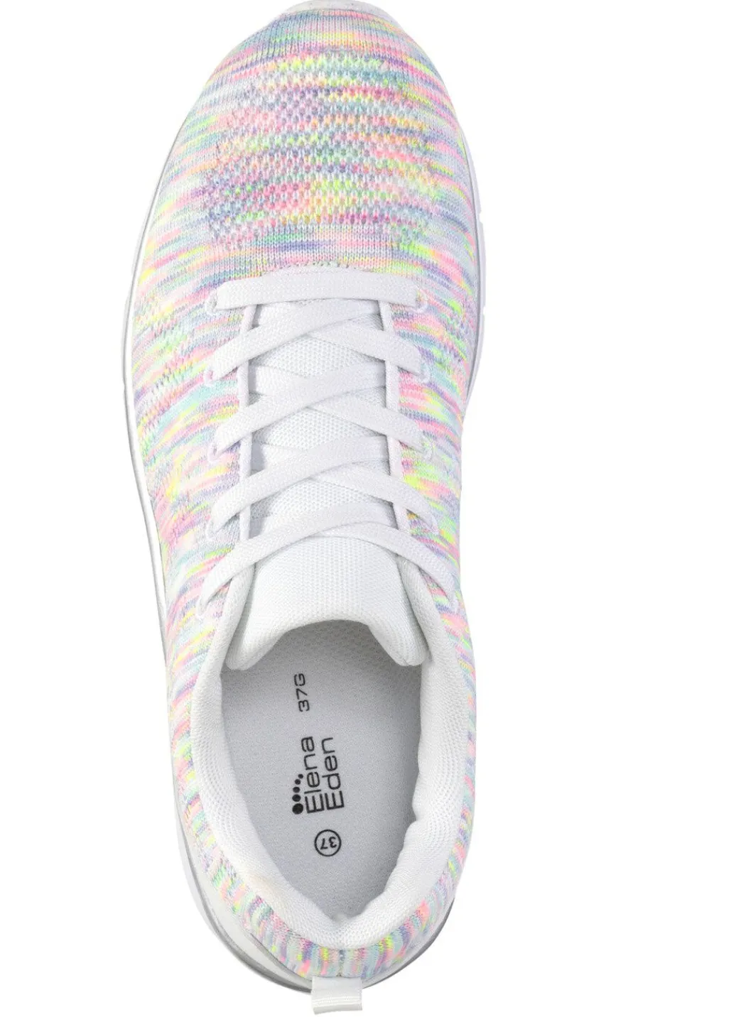 ELENA EDEN, trendige Damen-Sneaker, mit herausnehmbarem Fußbett Damen Schnürschuhe|Sneaker & Sportschuhe