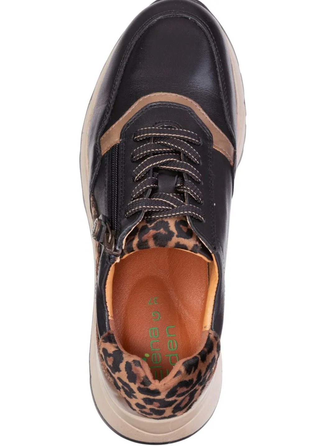 Online ELENA EDEN, trendige Damen-Sneaker, Weite G, mit herausnehmbarem Fußbett Damen Sneaker & Sportschuhe|Schnürschuhe