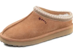 Outlet ELENA EDEN, warme Damen-Clogs, mit Lammfell Damen Hausschuhe