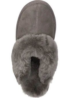 Outlet ELENA EDEN, warme Damen-Hausschuhe, mit Lammfell Damen Hausschuhe