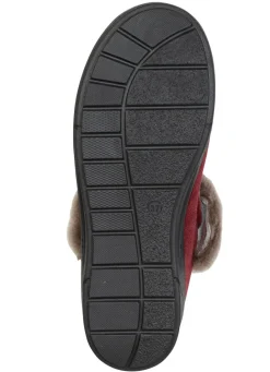 Best ELENA EDEN, warme Damen-Hausschuhe, Weite H, mit Lammfell Damen Hausschuhe