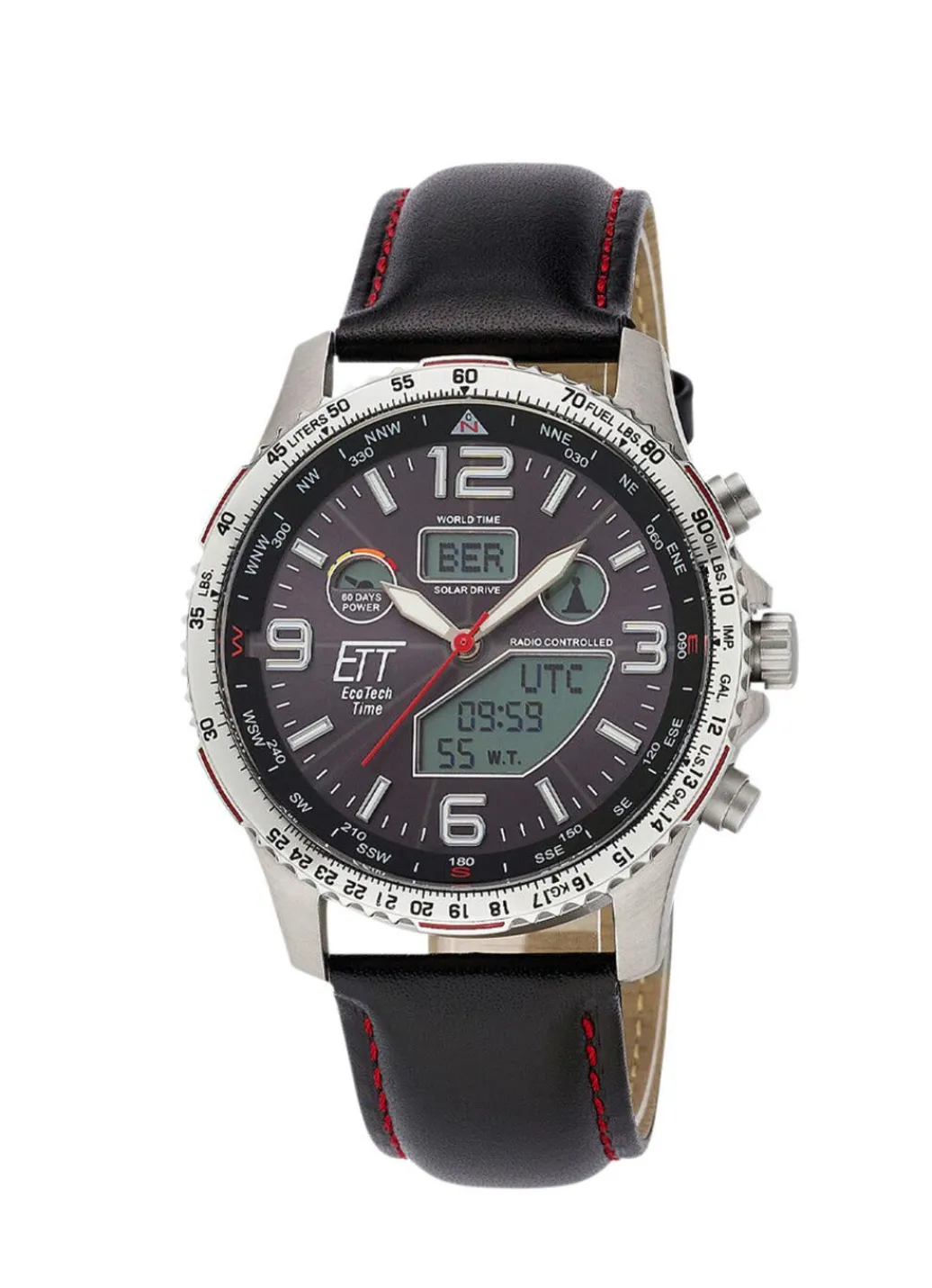 Hot ETT EGS-11573-21L Professional Herrenuhr Herren Funkuhren