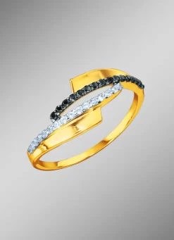 Best Feiner Damenring mit synth. Zirkonia Damen Ringe