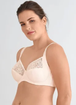 Felina Bügel-BH mit elastischer Stickereispitze Damen Bh Mit Spitze|Bh Mit Bügel