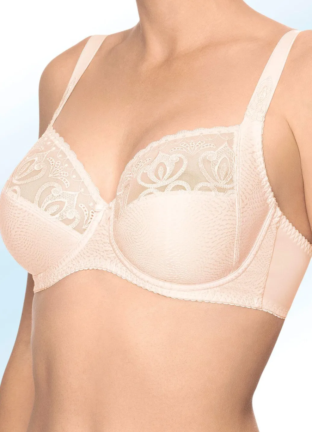 Felina Bügel-BH mit elastischer Stickereispitze Damen Bh Mit Spitze|Bh Mit Bügel