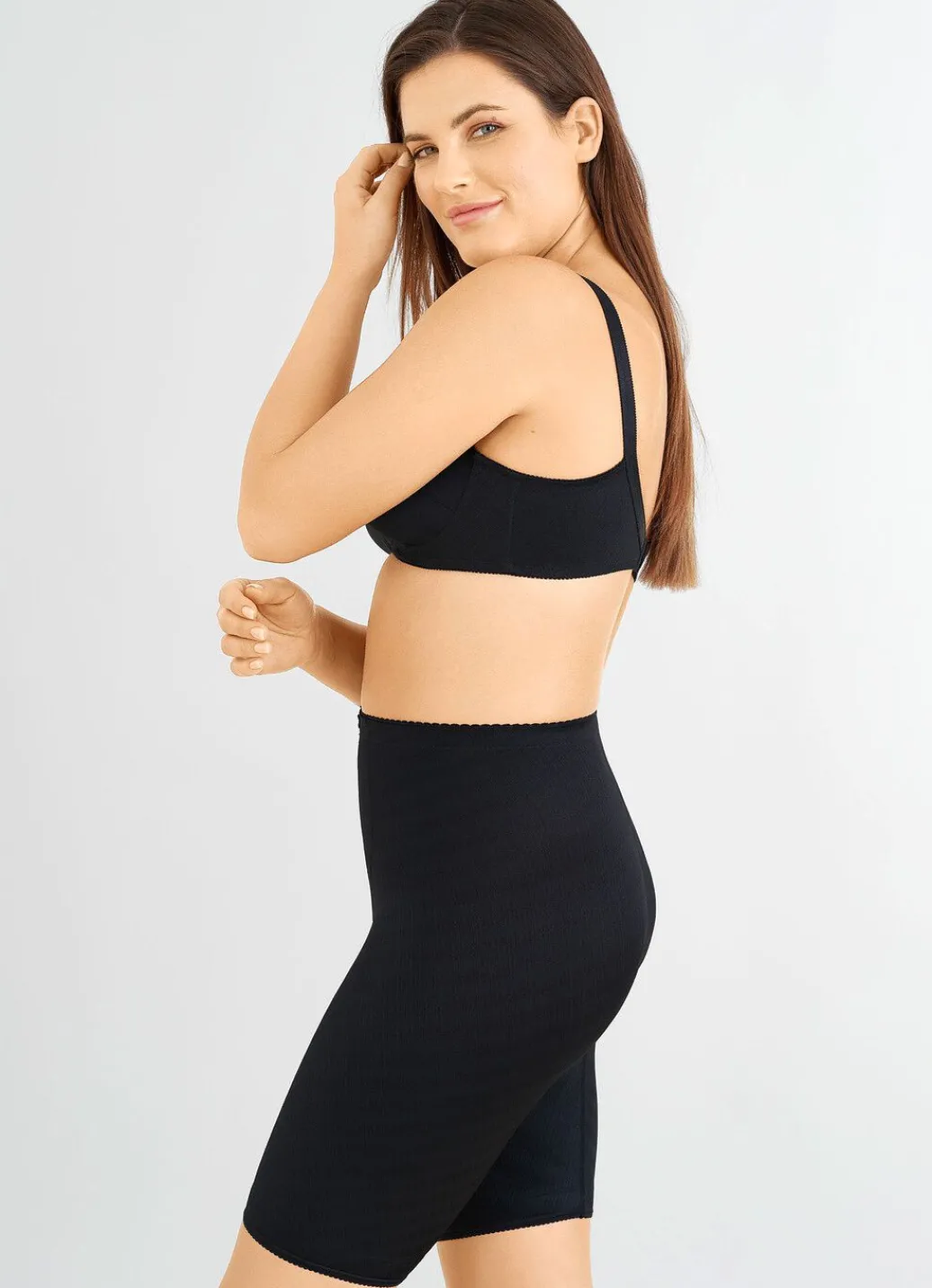 Hot Felina Miederhose mit langem Bein Damen Miederhosen