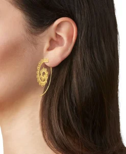 Damen Mona Ohrschmuck<Filigrane Ohrringe aus Gold