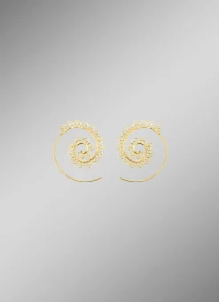 Damen Mona Ohrschmuck<Filigrane Ohrringe aus Gold
