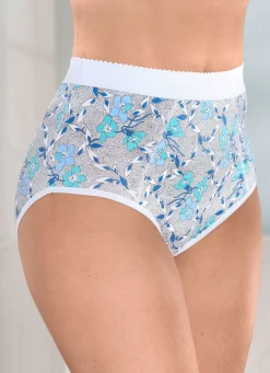 Outlet Fünferpack Formslips mit verstärkter Bauchpartie Damen Slips|Miederhosen