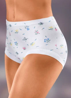 New Fünferpack Slips mit auswechselbarem Gummizug Damen Slips