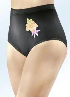 Online Fünferpack Slips mit Blumenmotiv Damen Slips
