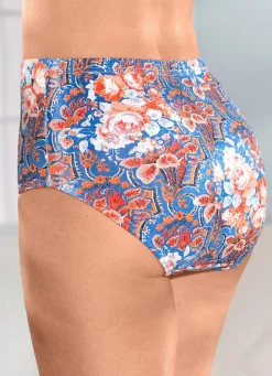 Online Fünferpack Slips mit buntem Druckdessin Damen Slips