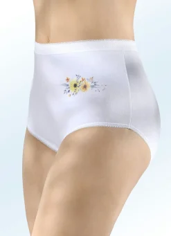 Clearance Fünferpack Slips mit Dehnbund Damen Slips