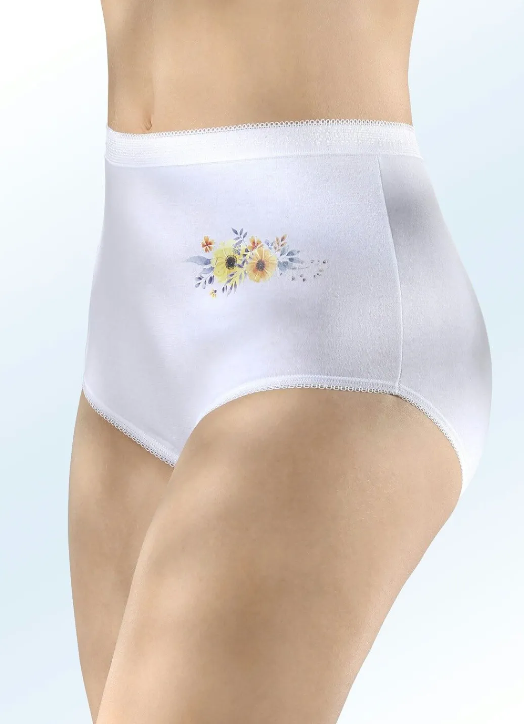 Clearance Fünferpack Slips mit Dehnbund Damen Slips