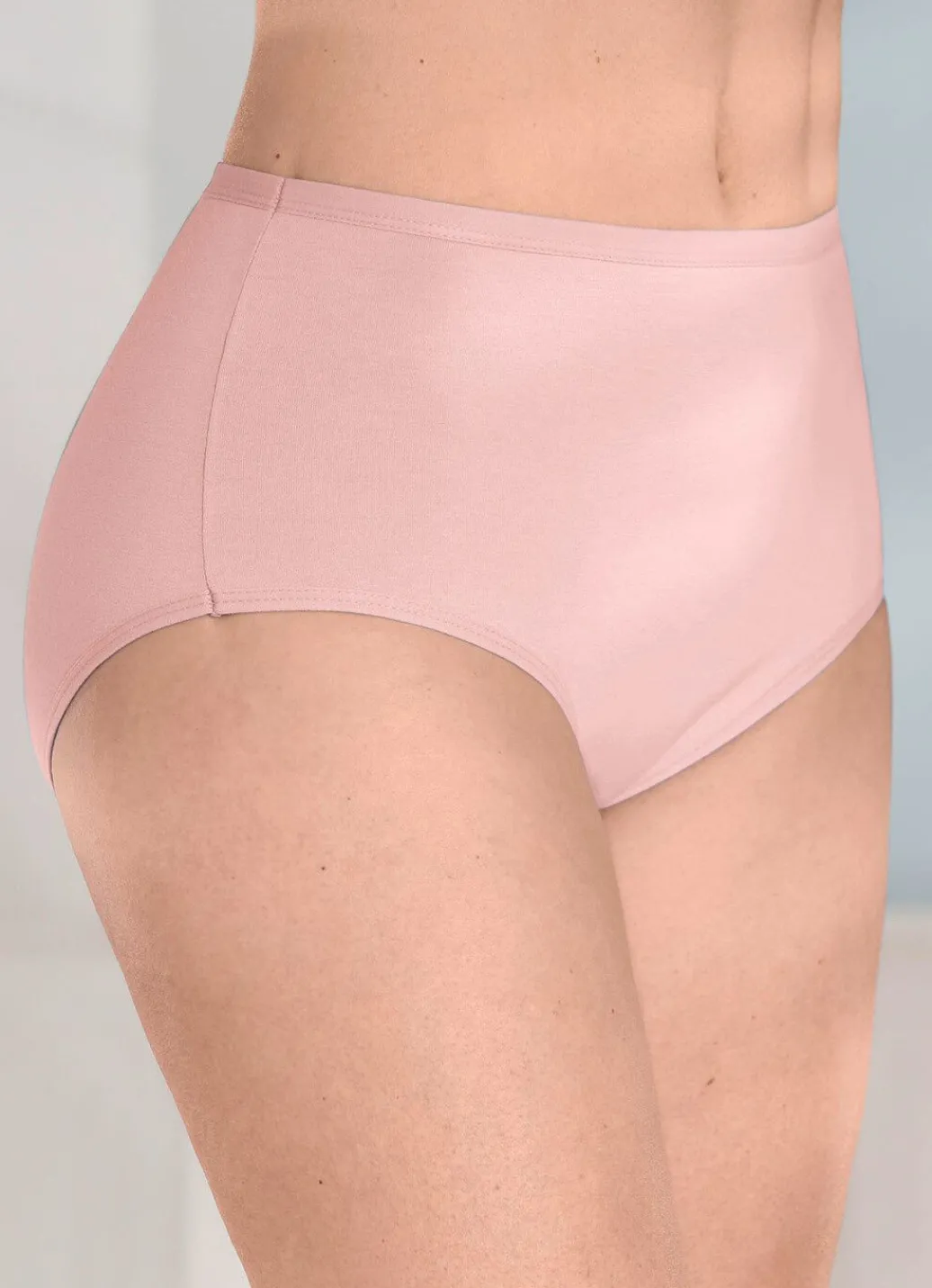 New Fünferpack Slips mit elastischen Abschlüssen Damen Slips