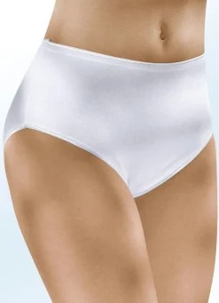 Discount Fünferpack Slips mit elastischen Abschlüssen Damen Slips