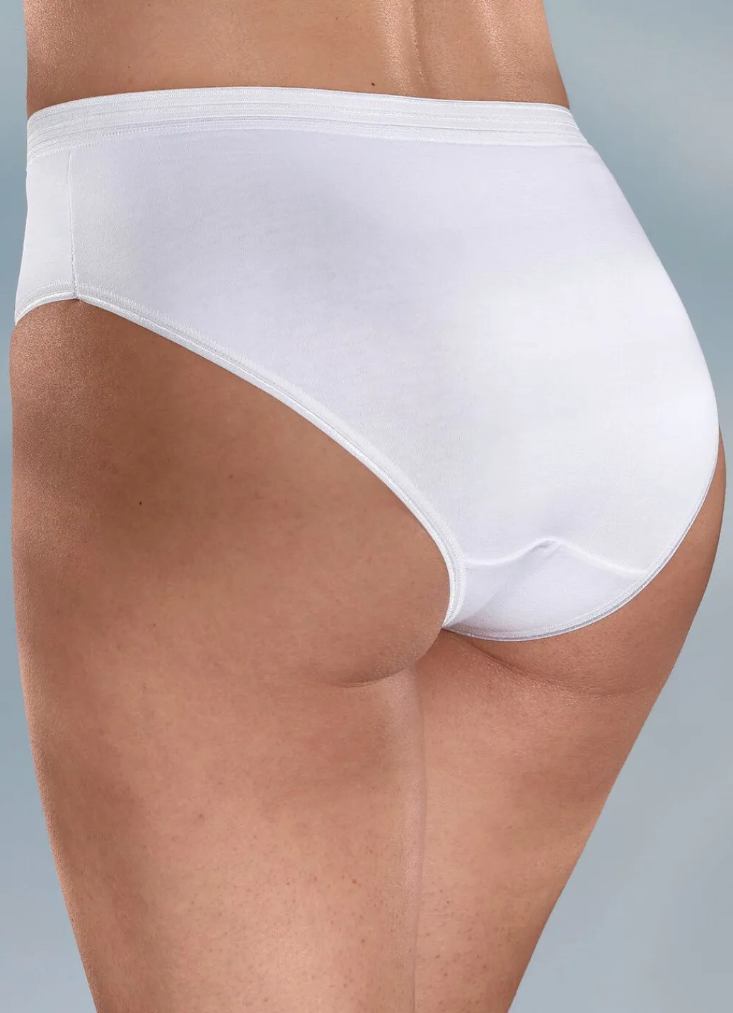 Sale Fünferpack Slips mit glänzenden Abschlüssen Damen Slips