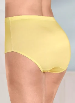 Clearance Fünferpack Slips mit Gummizug Damen Slips