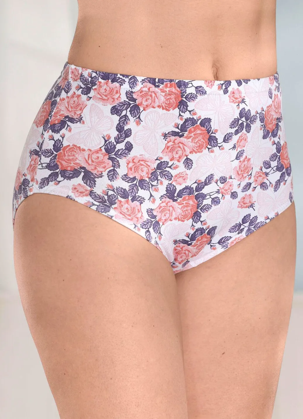 Best Fünferpack Slips mit Gummizug im Bund Damen Slips